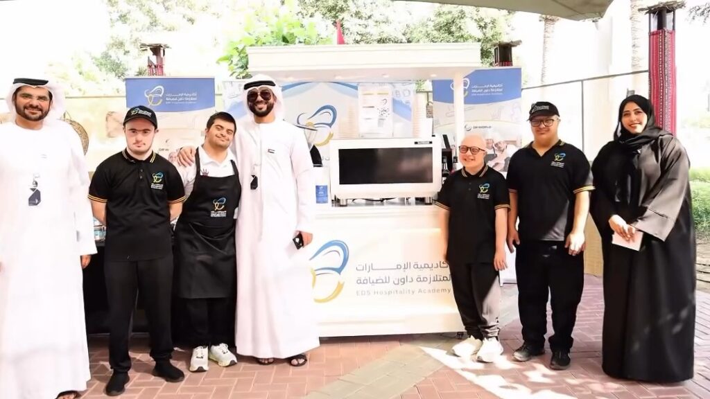 مشاركة طلبة أكاديمية الإمارات لمتلازمة داون في 